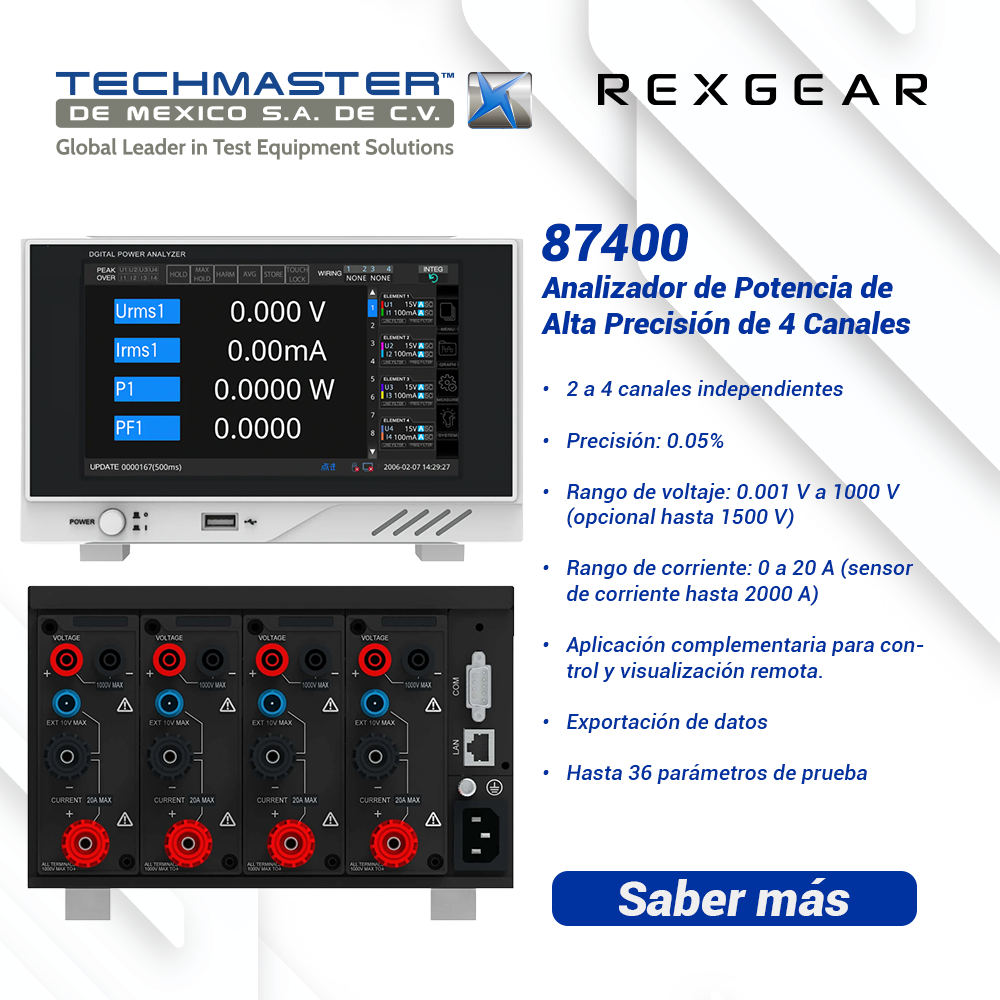 Equipos de medición